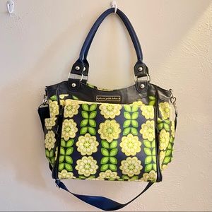 Petunia Pickle Bottom floral Diaper Bag: Passport to Prague